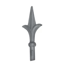 Kovácsoltvas csúcsdísz 65x160mm / D17