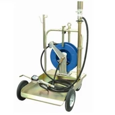 Mobil olajfeltöltő digitális órával és dobbal 200 Literes hordóhoz Mobil olajfeltöltő digitális órával és dobbal 200 Literes hordóhoz