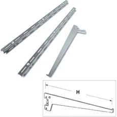 Polctartó konzol falisínhez, fehér, 15cm Polctartó konzol falisínhez, fehér, 15cm