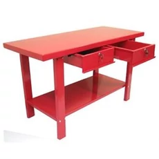Szerelőasztal, munkapad, satupad két fiókkal 150x64cm méretben (TSC5911) Szerelőasztal, munkapad, satupad két fiókkal 150x64cm méretben (TSC5911)