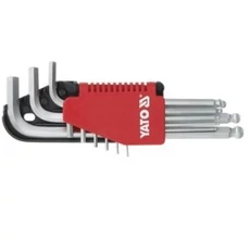 Yato imbuszkulcs készlet gömbvégű, 1.5-10mm, 9db-os 