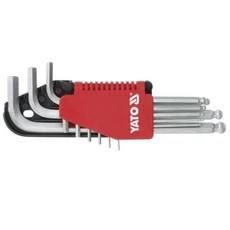 Yato imbuszkulcs készlet gömbvégű hosszú, 1.5-10mm, 9db-os 