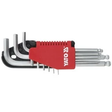 Yato imbuszkulcs készlet gömbvégű, 2-10mm, 9db