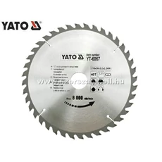 Yato körfűrészlap fához, vídialapkás, 40fog, 210x30mm