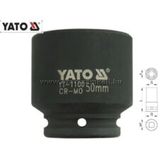 Yato Gépi (Üthető) Dugókulcsfej 1" 30mm / YT-1186