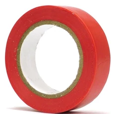 Szigetelő szalag Piros 20mx19mm Szigetelő szalag Piros 20mx19mm