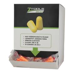 Z-Tools füldugó kínáló dobozban, poliuretán, 100 pár