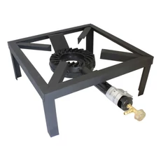 Z-TOOLS gázzsámoly 8kW 4 lábú öntöttvas - acél