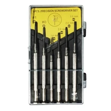 Z-Tools órás csavarhúzó készlet, mágneses, SL, PH, 6 részes Z-Tools órás csavarhúzó készlet, mágneses, SL, PH, 6 részes