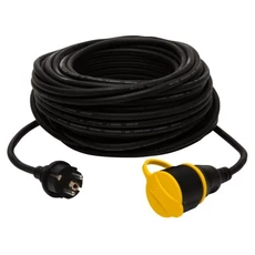 Z-Tools lengő hosszabbító, gumi szigetelés, 3x1.5, 30m, 230V