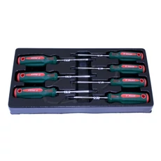 HANS furatos TORX csavarhúzó készlet 7r. TH10-TH40 TT-18 fiókmodul