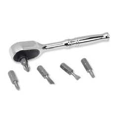 Bit-behajtására is alkalmas racsnis hajtókarok