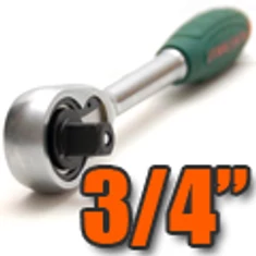 3/4" Racsnis Hajtókarok (nagy méret, főleg kamion és busz szereléshez)