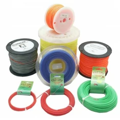 Fűnyíró damilok és damilfejek fűkaszához