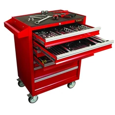 Szerszámkocsik és szerszámtároló szekrények Szerszámkocsik és szerszámtároló szekrények