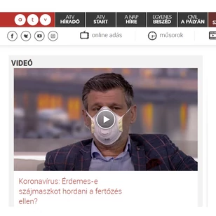 Koronavírus: Érdemes-e szájmaszkot hordani a fertőzés ellen?