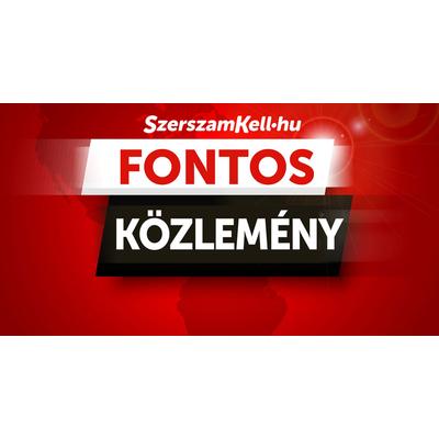 FONTOS KÖZLEMÉNY