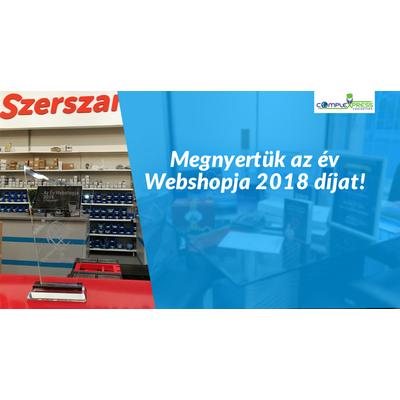 Megnyertük az év webshopja díjat!