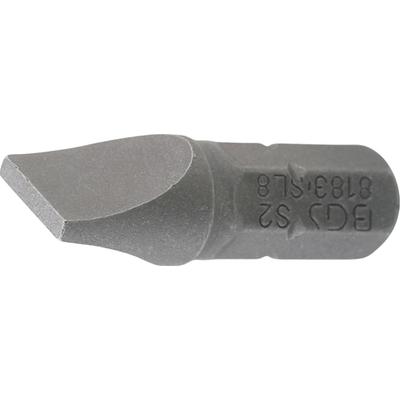 BGS-8183 Behajtófej, külső hatszögletű 6,3mm (1/4") lapos 8mm
