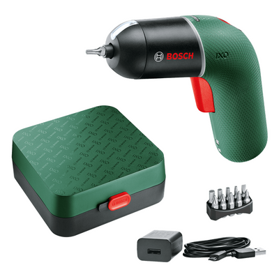 Bosch IXO 6 akkus csavarozó töltővel, 3.6V, 1.5Ah, 4.5Nm