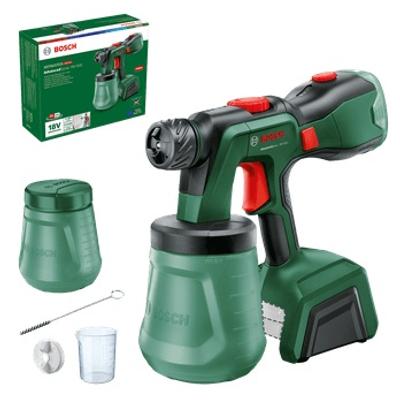 Bosch AdvancedSpray 18V-500 akkus festékszóró, 18V, 1.2L (akku és töltő nélkül)