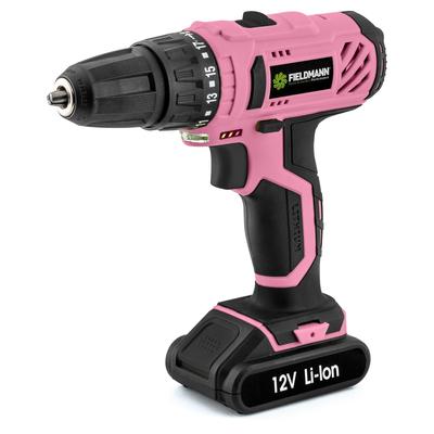 Fieldmann 10249-A akkus fúró-csavarozó, 12V, 22Nm, 1x1.5Ah akkuval és töltővel