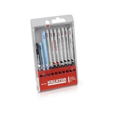 Kreator KRT045090 dekopír fűrészlap készlet U-szár 10db