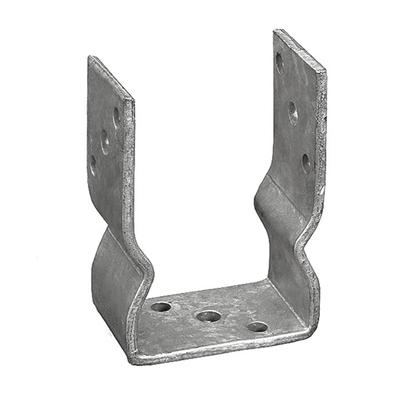 Lecsavarozható oszloptalp "U", horganyzott, 91x60x120/5mm (ET)