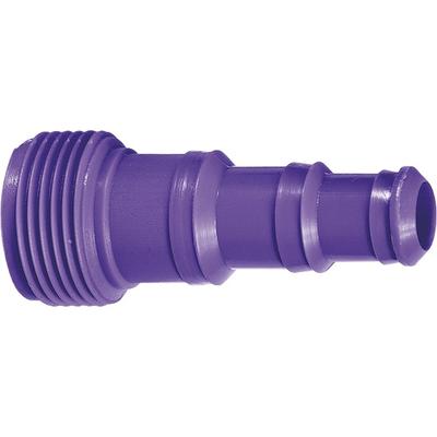 Palisad tömlővég csatlakozás, műanyag, külső menet, 3/4"