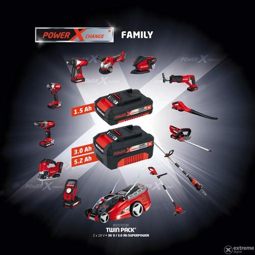 Einhell Power-X Change 1 akkus rendszer