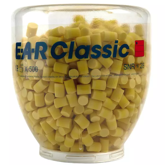 3M E.A.R. Classic One Touch füldugó buborék, sárga, 500db