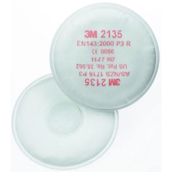 3M 2135 P3 munkavédelmi szűrőbetét, 2db