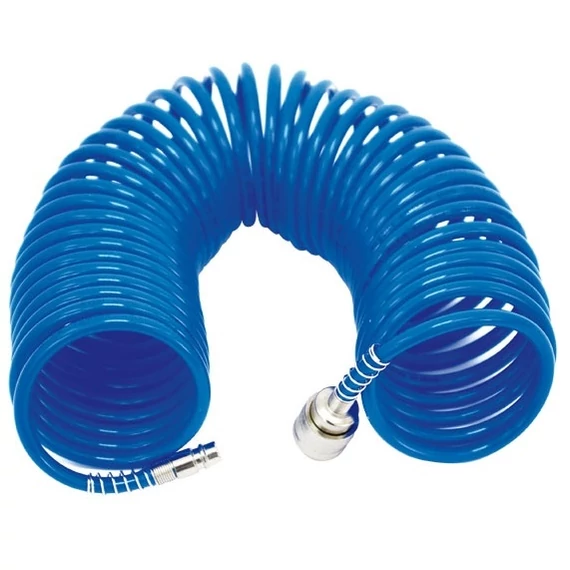 ANI komplett pneumatikus spiráltömlő, poliuretán, kék, 6.5-10mm, 2.5m
