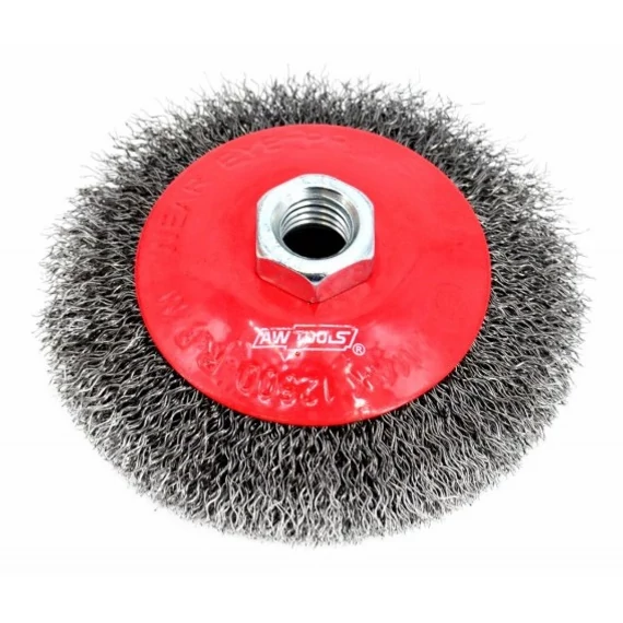 AWTools drótkorong sarokcsiszolóhoz, M14, hullámos, 115mm