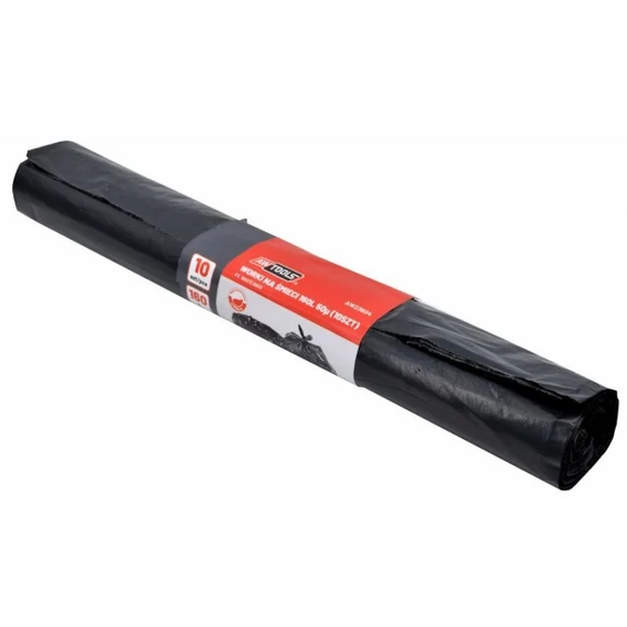 AWTools szemeteszsák, LDPE, 160L, 10db