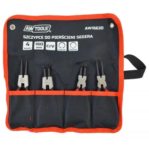 AWTools seeger fogó készlet, 160mm, 4db