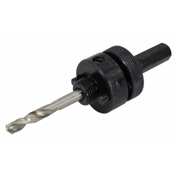 AWTools adapter körkivágókhoz előfúróval, HEX, 32-76mm