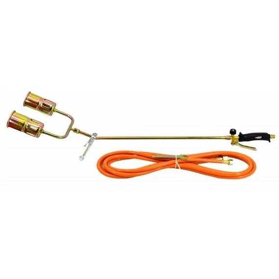 AWTools gázégő készlet, dupla égőfej, 82kW, 1800°C, 6cmx1m