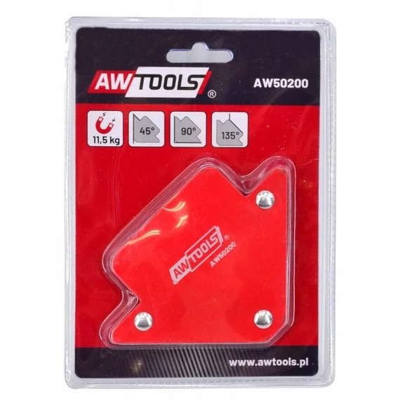 AWTools hegesztőmágnes, 3 szög, 11.5kg