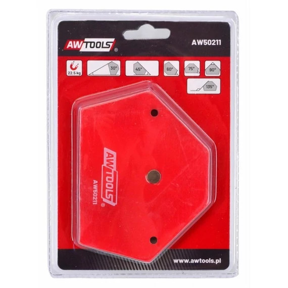 AWTools hegesztőmágnes, 6 szög, 34kg