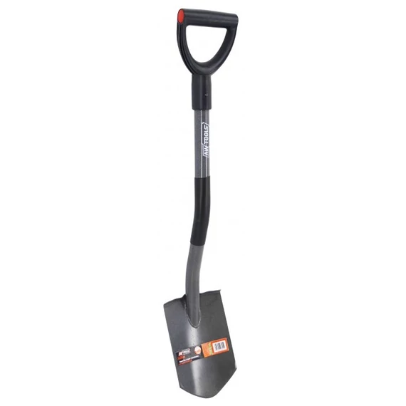 AWTools fém ásó, hegyes, 0.75m, 15x24cm