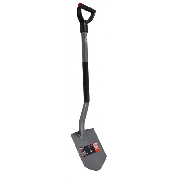 AWTools fém ásó, hegyes, 1.4m, 19x29cm