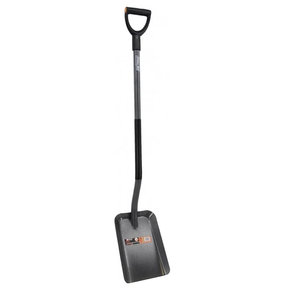 AWTools fém lapát D-markolattal, 1.2m, 20x27cm