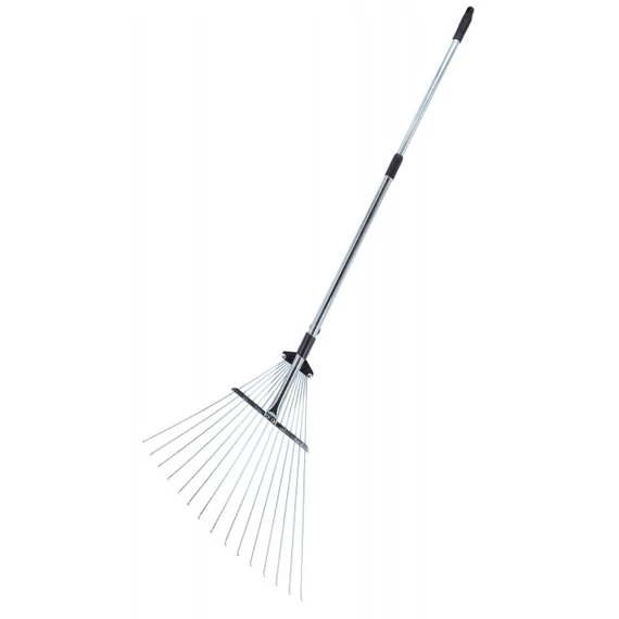 AWTools fém lombseprű, állítható, teleszkópos, 1.6m, 55cm, 15fog