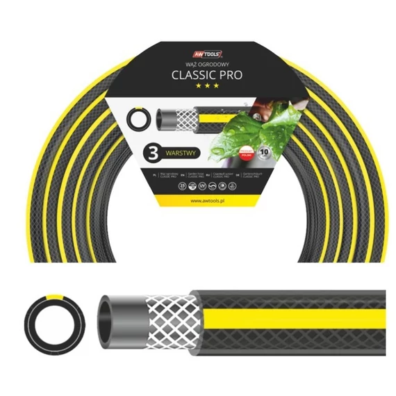 AWTools Classic Pro locsolótömlő, 25bar, 1/2&quot;, 25m