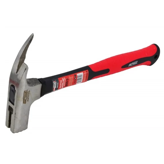 AWTools ács kalapács, üvegszálas nyél, 1 karmos, 33cm, 600g