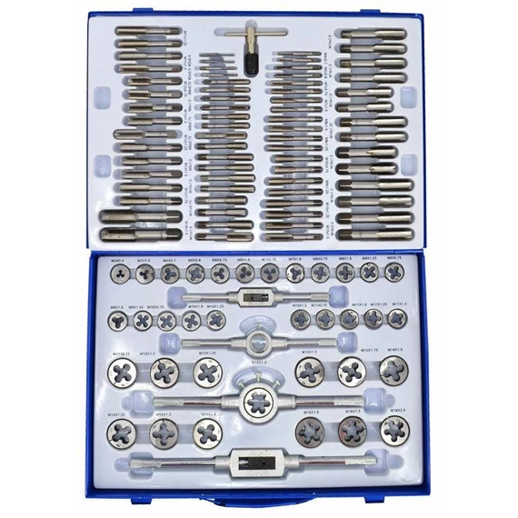 AWTools menetvágó készlet, M3-M12, 110db
