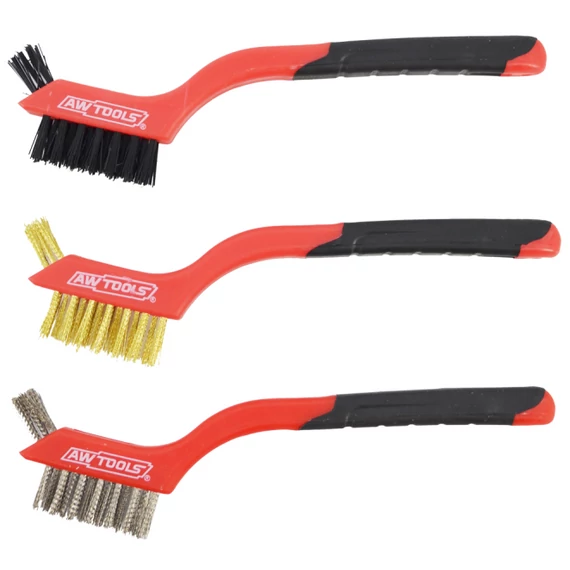 AWTools drótkefe készlet, 18cm, 3db
