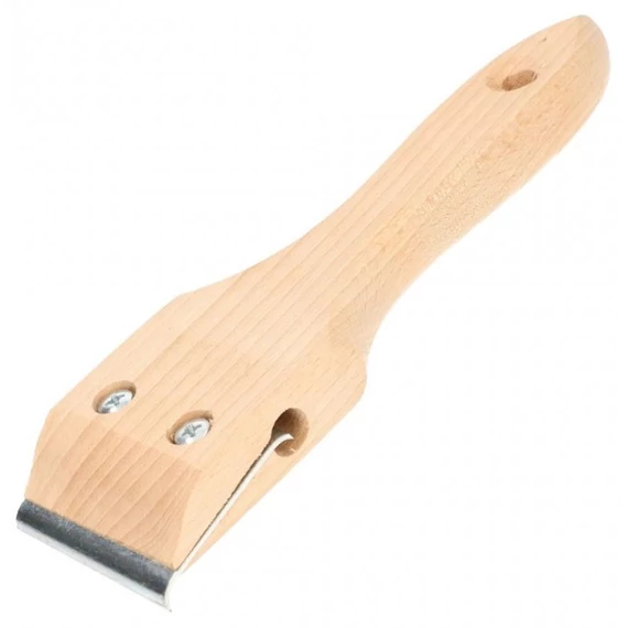 AWTools kaparó bükkfa markolattal, cserélhető penge, 21x6cm