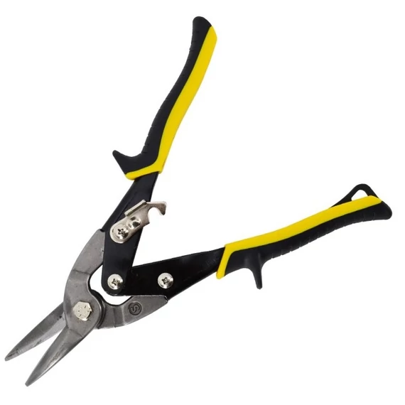 AWTools lemezvágó olló, egyenes, 25cm